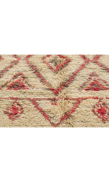 6 x 11 Vintage Moroccan Beni Ourain Rug 21396