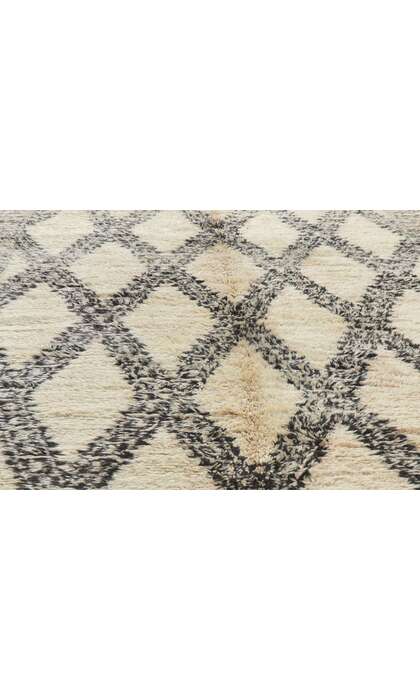6 x 12 Vintage Moroccan Beni Ourain Rug 21360