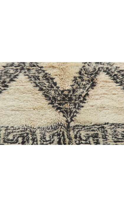6 x 12 Vintage Moroccan Beni Ourain Rug 21360