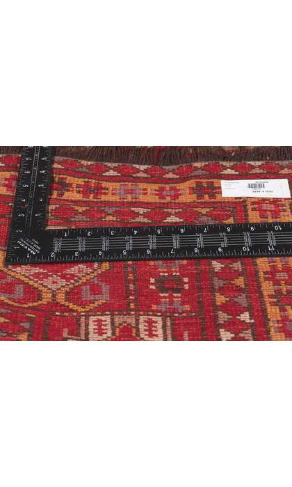 6 x 13 Antique Ersari Afghan Rug 74679