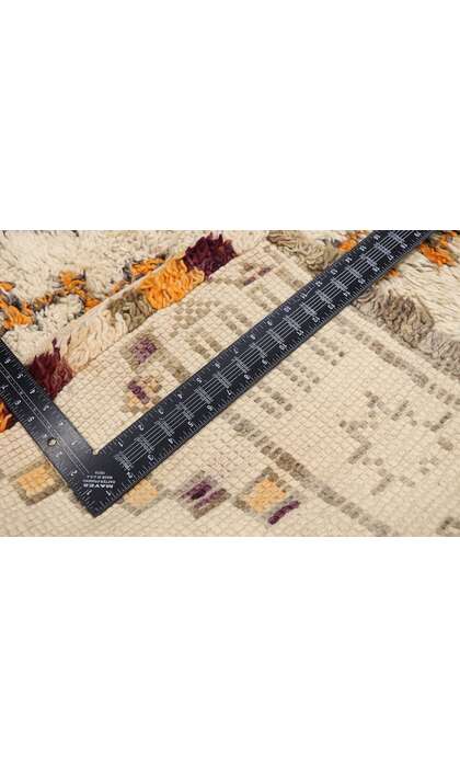 6 x 13 Vintage Moroccan Beni Ourain Rug 21369