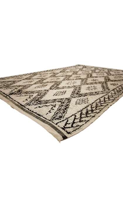 6 x 9 Vintage Moroccan Beni Ourain Rug 20745