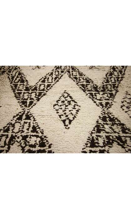 6 x 9 Vintage Moroccan Beni Ourain Rug 20745