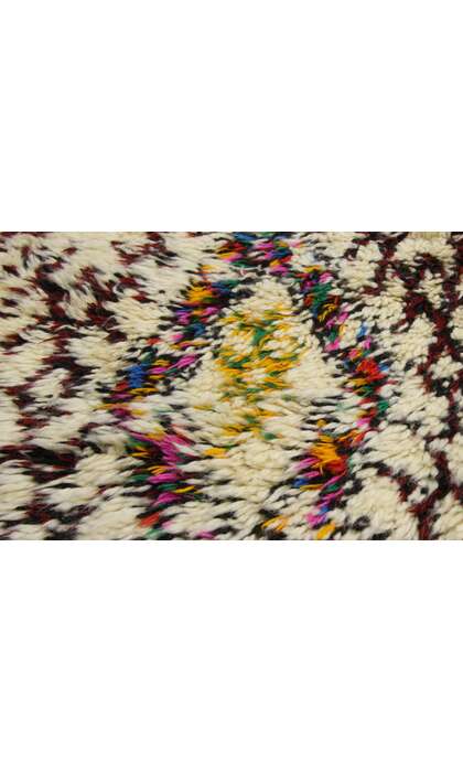 7 x 10 Vintage Moroccan Beni Ourain Rug 20695