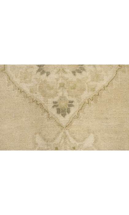 7 x 14 Vintage Neutral Oushak Rug 52833