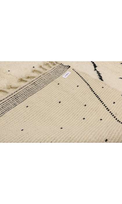 7 x 9 Modern Moroccan Beni Ourain Rug 20788