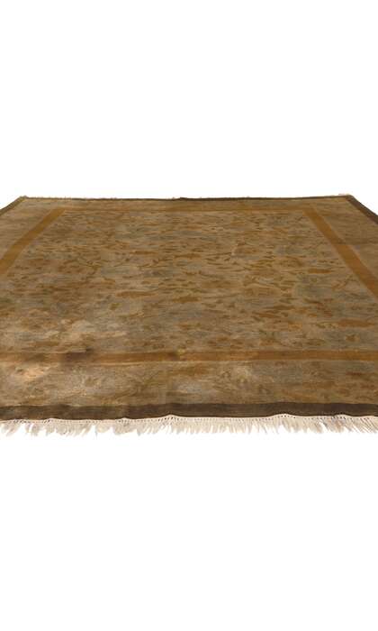 7 x 9 Vintage Earthy Tibetan Rug 76612