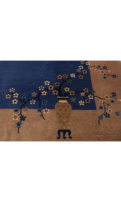8 x 10 Antique Chinese Art Deco Rug 77449