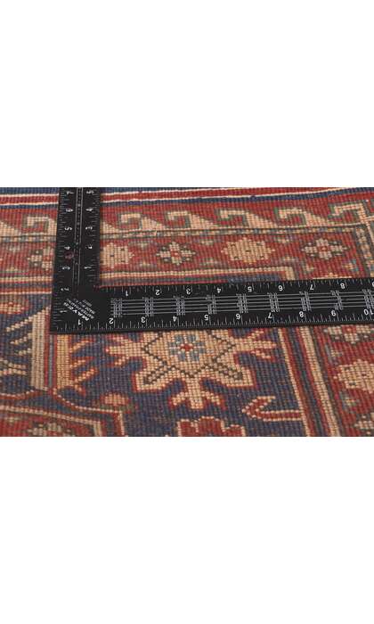 8 x 10 Vintage Turkish Red Oushak Rug 78646