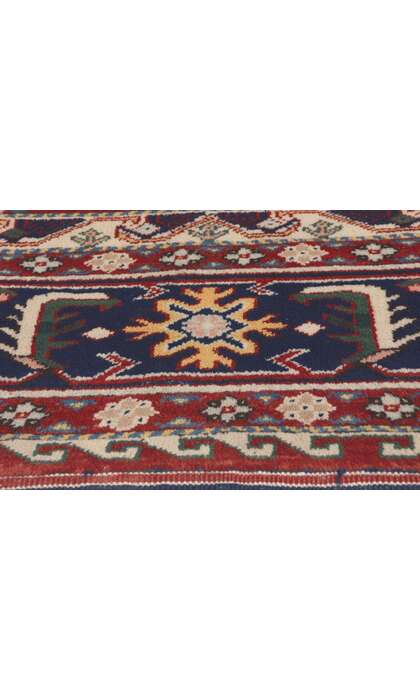 8 x 10 Vintage Turkish Red Oushak Rug 78646