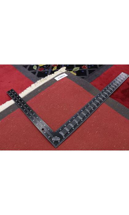 9 x 11 Antique Chinese Art Deco Rug 76906