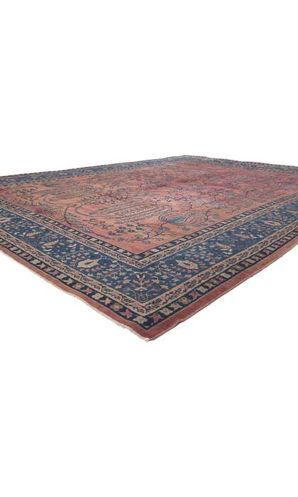 9 x 12 Antique Turkish Sparta Rug 74998