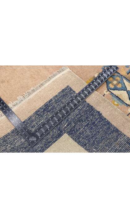 9 x 12 Antique Chinese Art Deco Pictorial Rug 77583