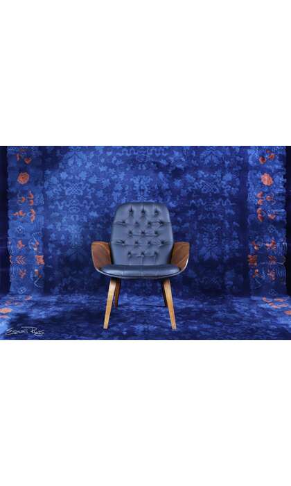 9 x 12 Antique Chinese Art Deco Rug 77196