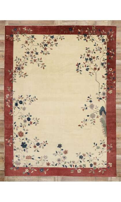 9 x 12 Chinese Art Deco Rug 30569