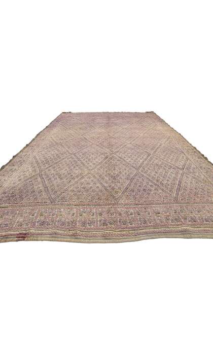 7 x 12 Vintage Purple Beni MGuild Moroccan Rug 20985