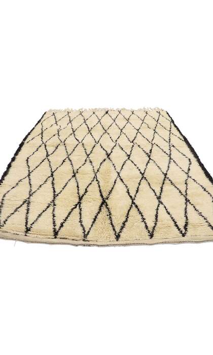 6 x 7 Beni Ourain Moroccan Rug 21349