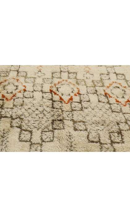 7 x 11 Vintage Moroccan Beni Ourain Rug 21416