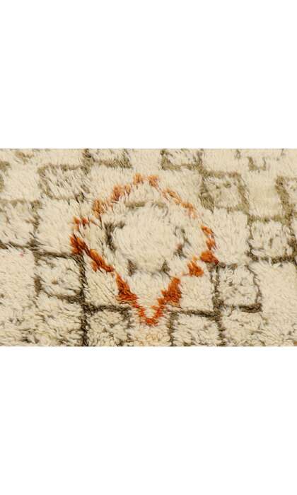 7 x 11 Vintage Moroccan Beni Ourain Rug 21416