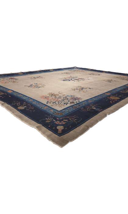 9 x 11 Antique Chinese Peking Rug 77230