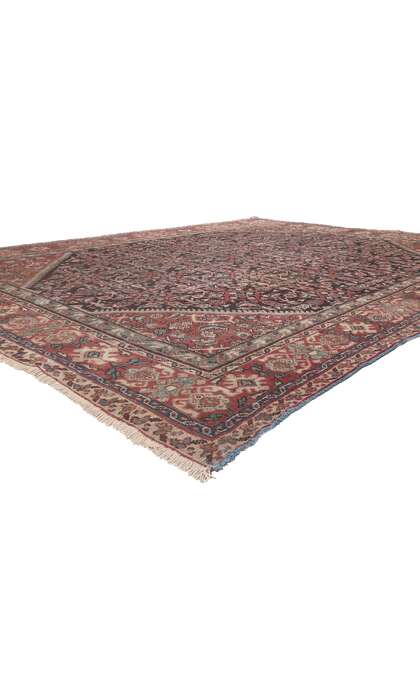 9 x 12 Antique Persian Mahal Rug 74576