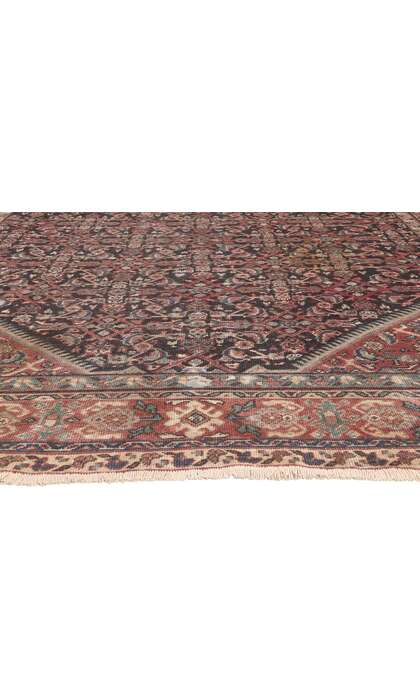 9 x 12 Antique Persian Mahal Rug 74576