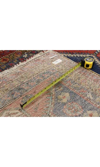 4 x 14 Antique Worn Persian Azerbaijan Rug 75644