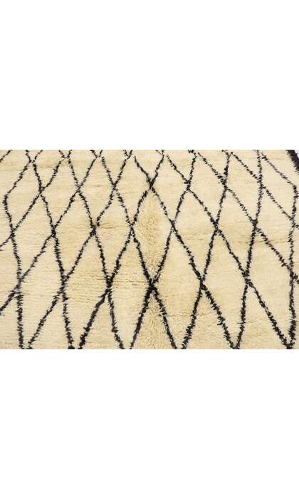 6 x 7 Beni Ourain Moroccan Rug 21349