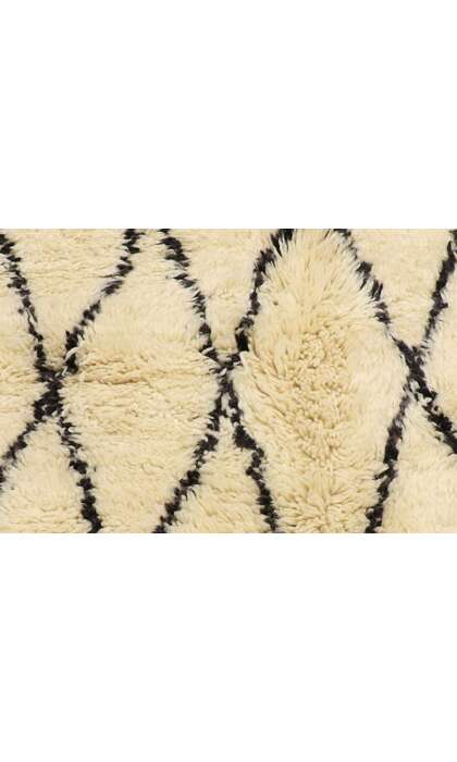 6 x 7 Beni Ourain Moroccan Rug 21349