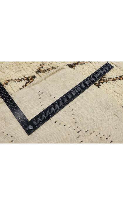 7 x 13 Vintage Beni Ourain Moroccan Rug 21348