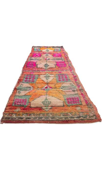4 x 15 Vintage Moroccan Runner 21465