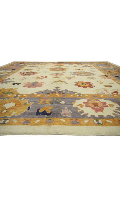 13 x 16 Colorful Oushak Rug 52379