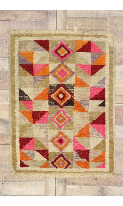 3 x 4 Vintage Turkish Rug 78050