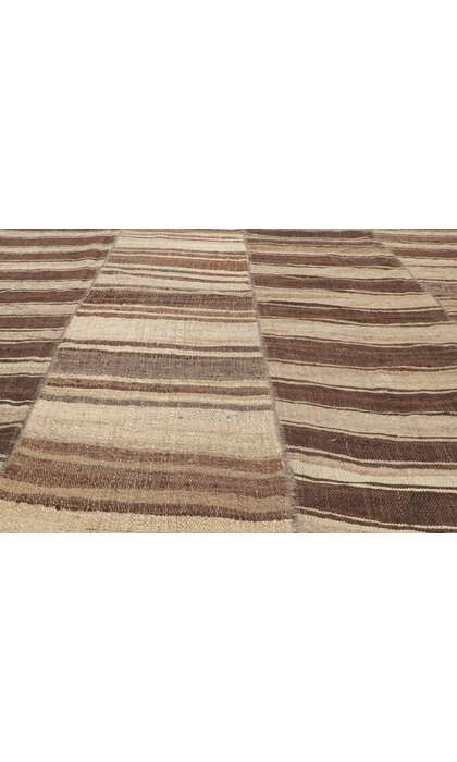 12 x 15 Earth-Tone Kilim Rug 60636