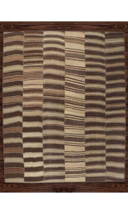 12 x 15 Earth-Tone Kilim Rug 60636