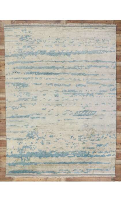 9 x 13 Modern Moroccan Rug 30539