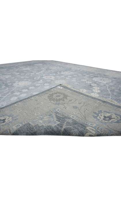 8 x 12 Modern Wool and Silk Rug 30020