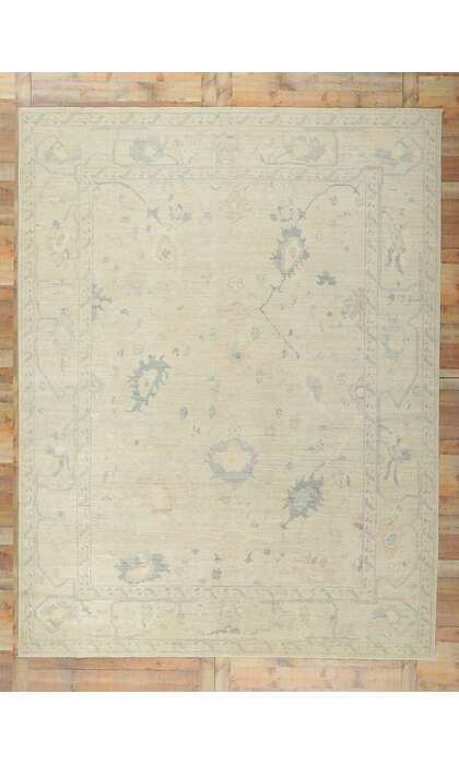 9 x 12 Modern Oushak Rug 80918