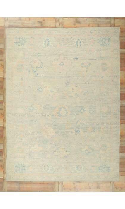 9 x 12 Vintage Style Oushak Rug 80920