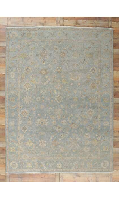 9 x 12 Modern Oushak Rug 30707