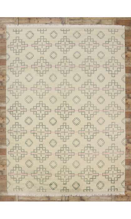 10 x 14 Neutral Moroccan Rug 30548