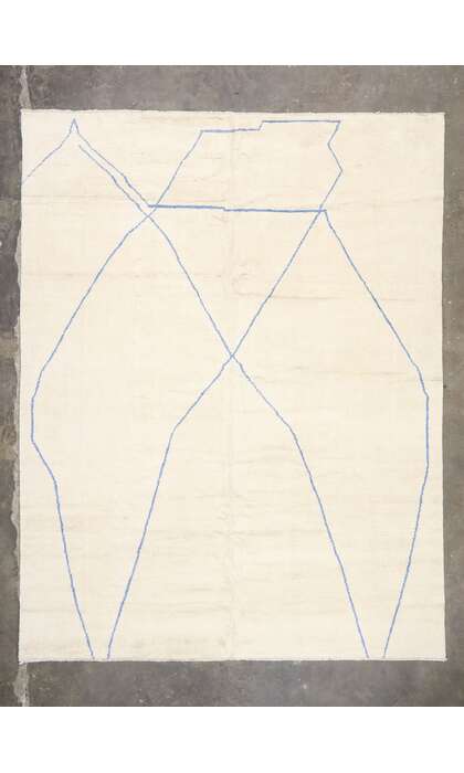 12 x 16 Organic Modern Boho Moroccan Rug 80544