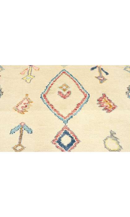 4 x 12 Colorful Moroccan Rug Runner 80620