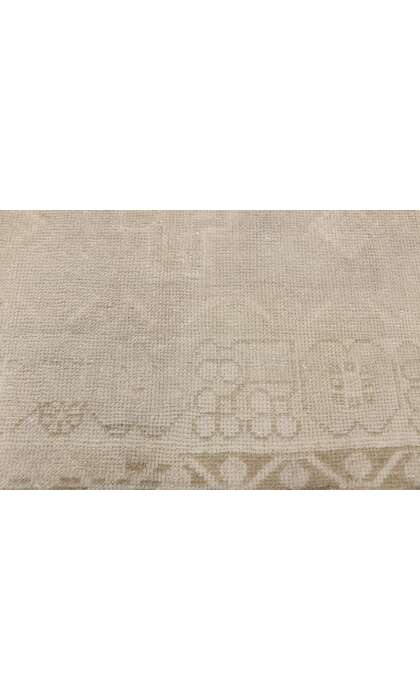 4 x 6 Vintage Muted Oushak Rug 52467