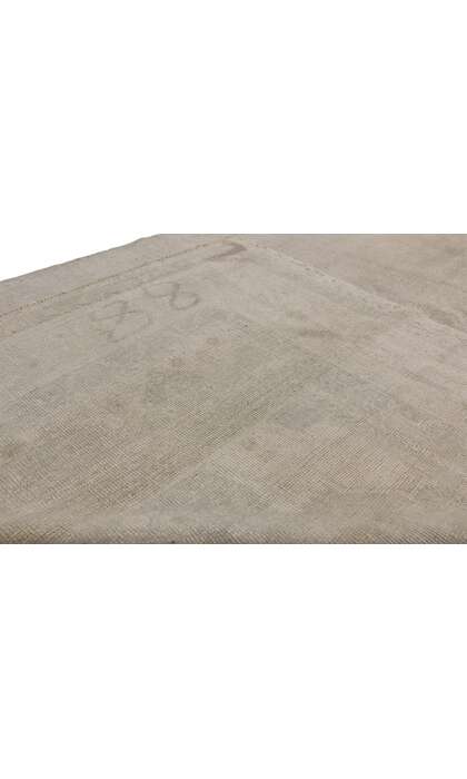 5 x 12 Vintage Muted Oushak Rug 52482