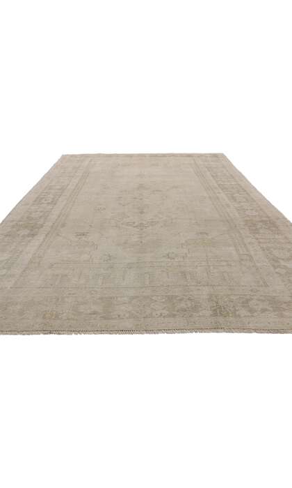 6 x 10 Vintage Muted Oushak Rug 52462