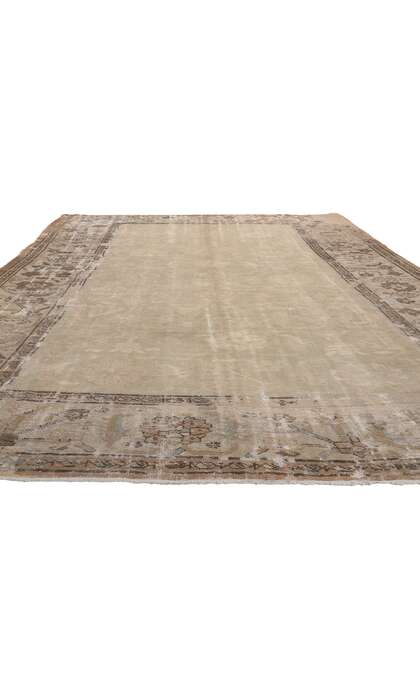 8 x 12 Antique Worn Persian Rug 76600