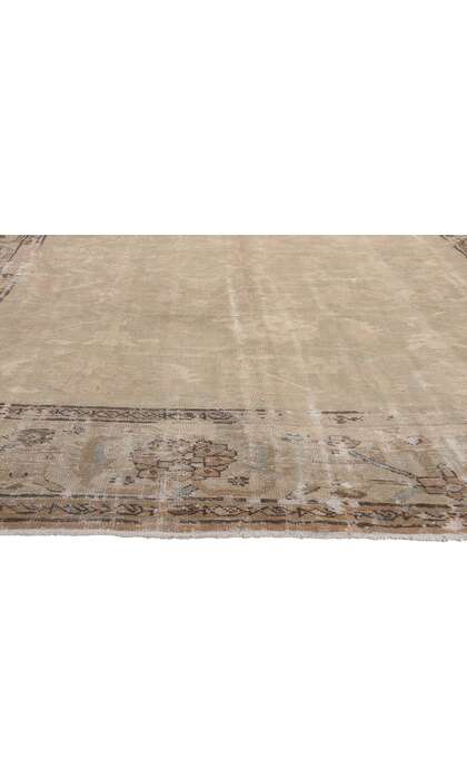 8 x 12 Antique Worn Persian Rug 76600