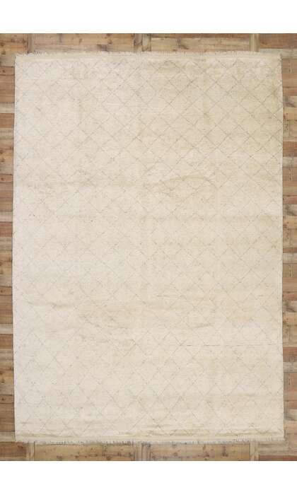 10 x 14 Neutral Moroccan Rug 30581