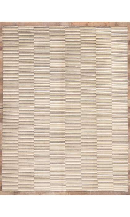 8 x 10 Neutral Striped Rug 30231